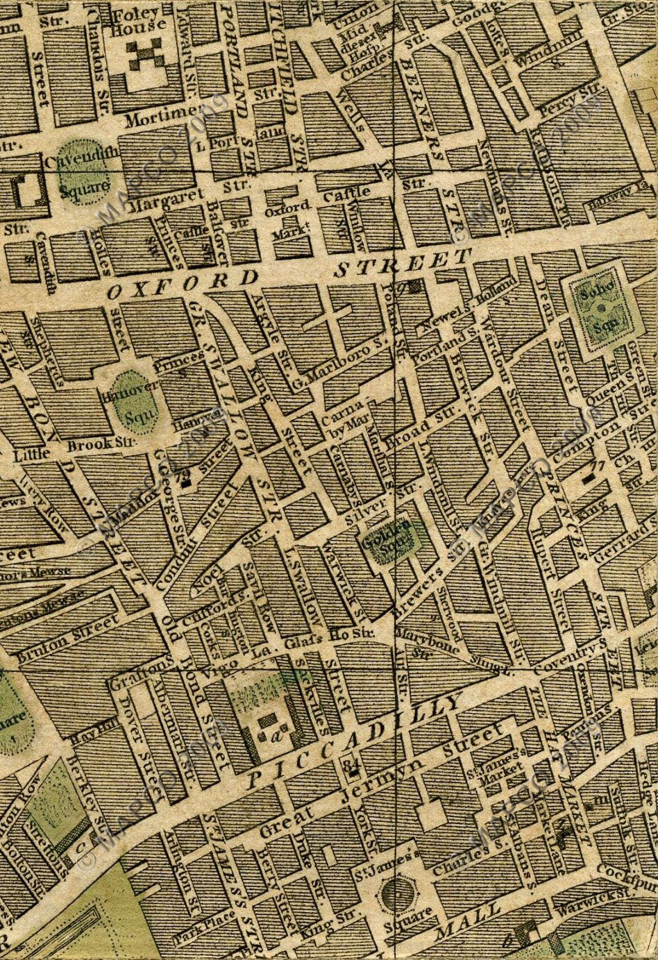 Bowles's Reduced New Pocket Plan Of The Cities Of London And Westminster With The Borough Of Southwark, Exhibiting The New Buildings To The Year 1775.