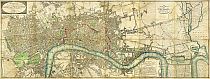 Wallis's Plan Of The Cities Of London And Westminster 1804