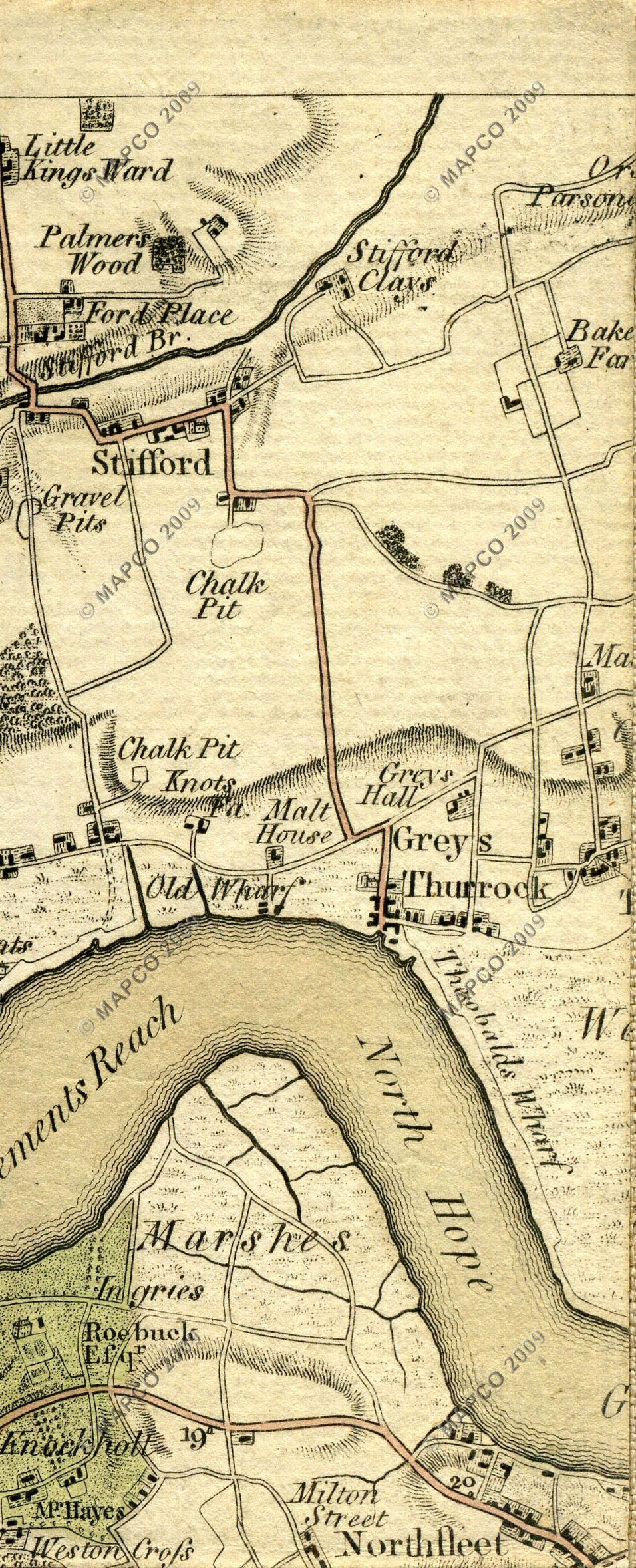 The Country Twenty-Five Miles Round London Planned From A Scale Of One Mile To An Inch By William Faden 1789.