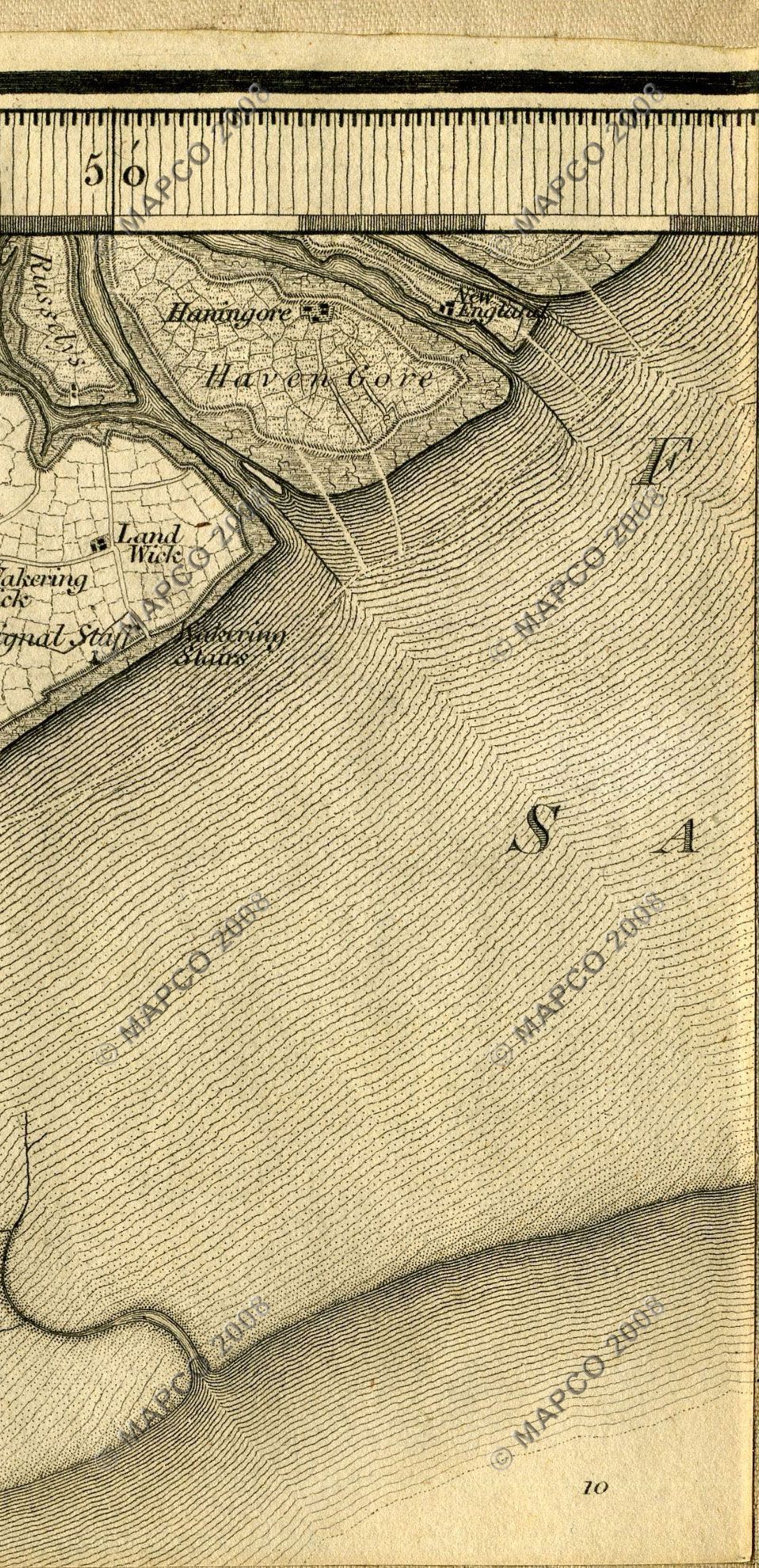 An Entirely New & Accurate Survey Of The County Of Kent, With Part Of The County Of Essex, by William Mudge, 1801.