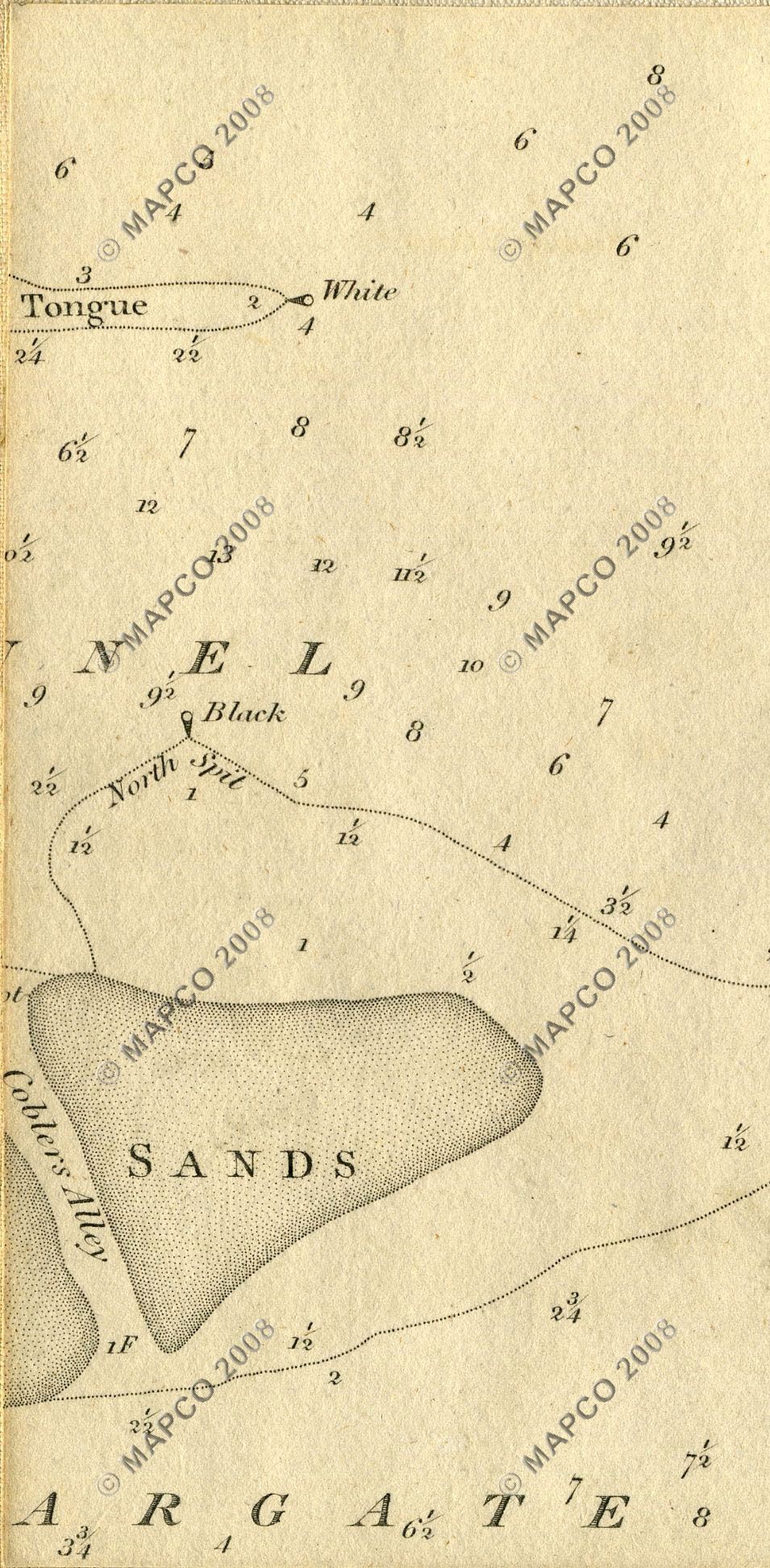 An Entirely New & Accurate Survey Of The County Of Kent, With Part Of The County Of Essex, by William Mudge, 1801.