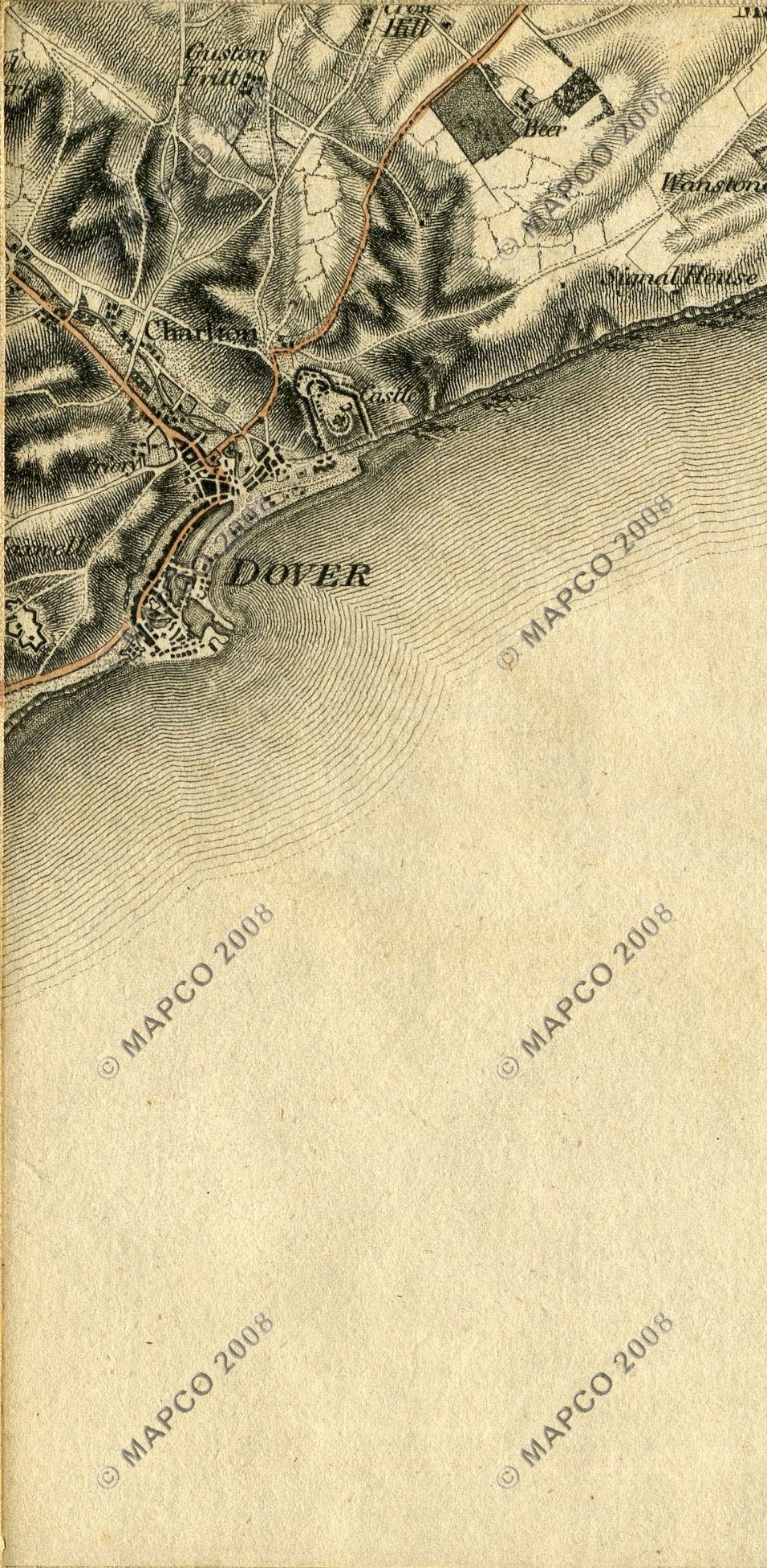 An Entirely New & Accurate Survey Of The County Of Kent, With Part Of The County Of Essex, by William Mudge, 1801.