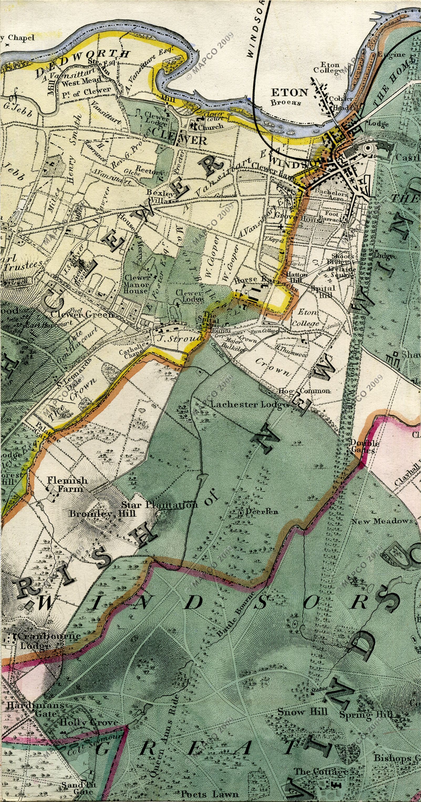 Return To Previous Map Image